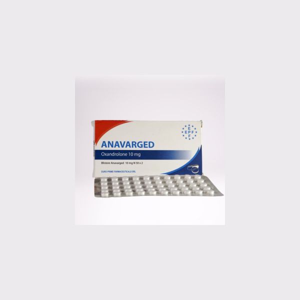 Anavarged (Oxandrolon) 10 mg Euro Prime Farmaceuticals