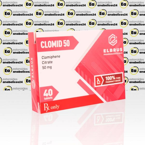 Clomid 50 mg Elbrus Pharmaceuticals