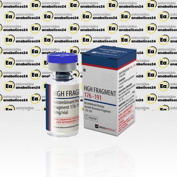 HGH FRAGMENT 176-191 (Recombinant Human Growth Hormone Fragment 176-191) 5 mg Deus Medical