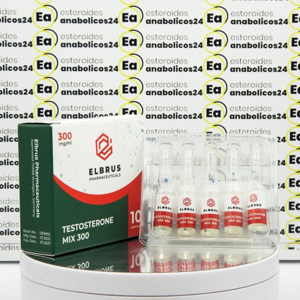 Testosterone Mix 300 mg  Elbrus Pharmaceuticals